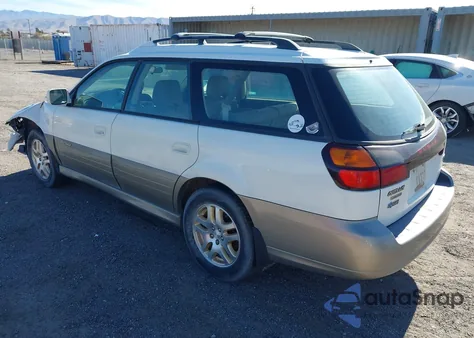 2000 Subaru Outback Limited z USA, uszkodzony, nr VIN 4S3BH6862Y7656085